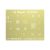 Qianli 3D IC Gold Stencil iPhone 6 ic